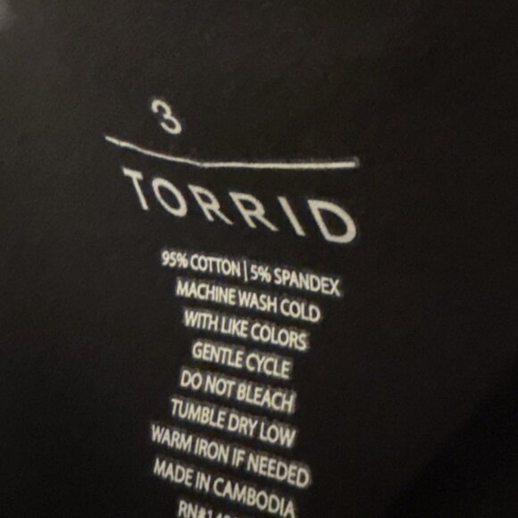 Torrid Leggings Rainbow Spiderweb Print Womens Plus Size 3 Stretch Colorful NEW - Picture 4 of 9